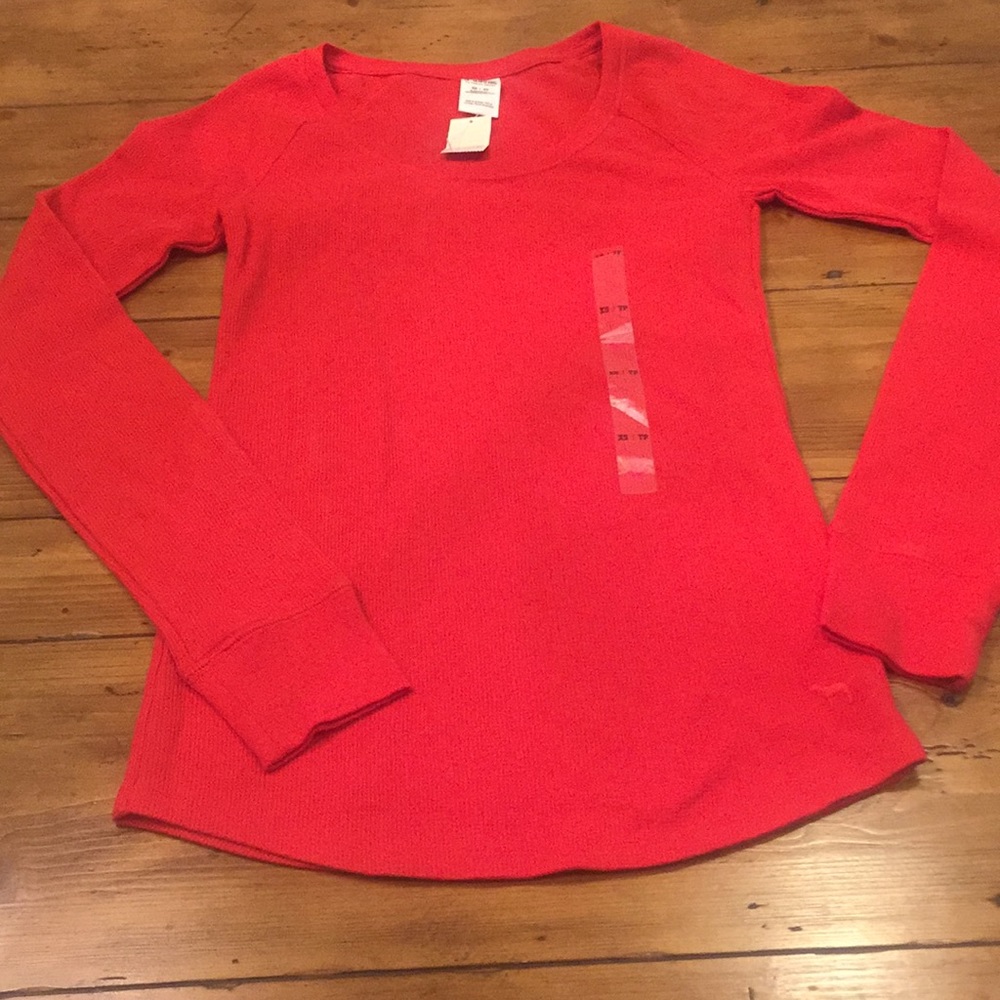 PINK Brand Red Thermal, NWT