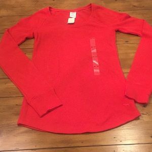 PINK Brand Red Thermal, NWT