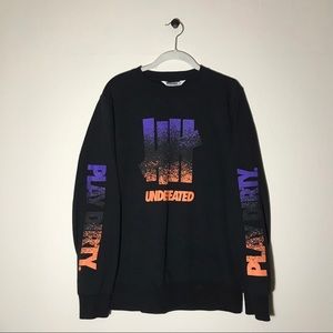 UNDEFEATED Black Crewneck
