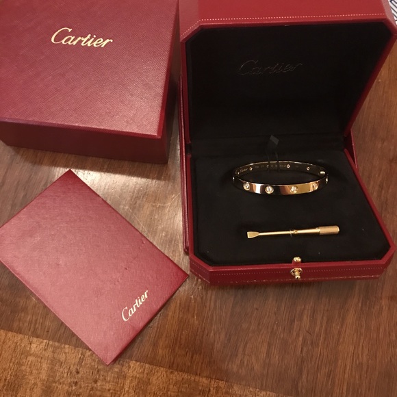 Love yellow Cartier bracelet - Picture 3 of 4