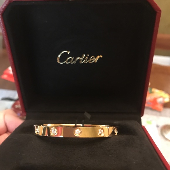 Love yellow Cartier bracelet - Picture 4 of 4