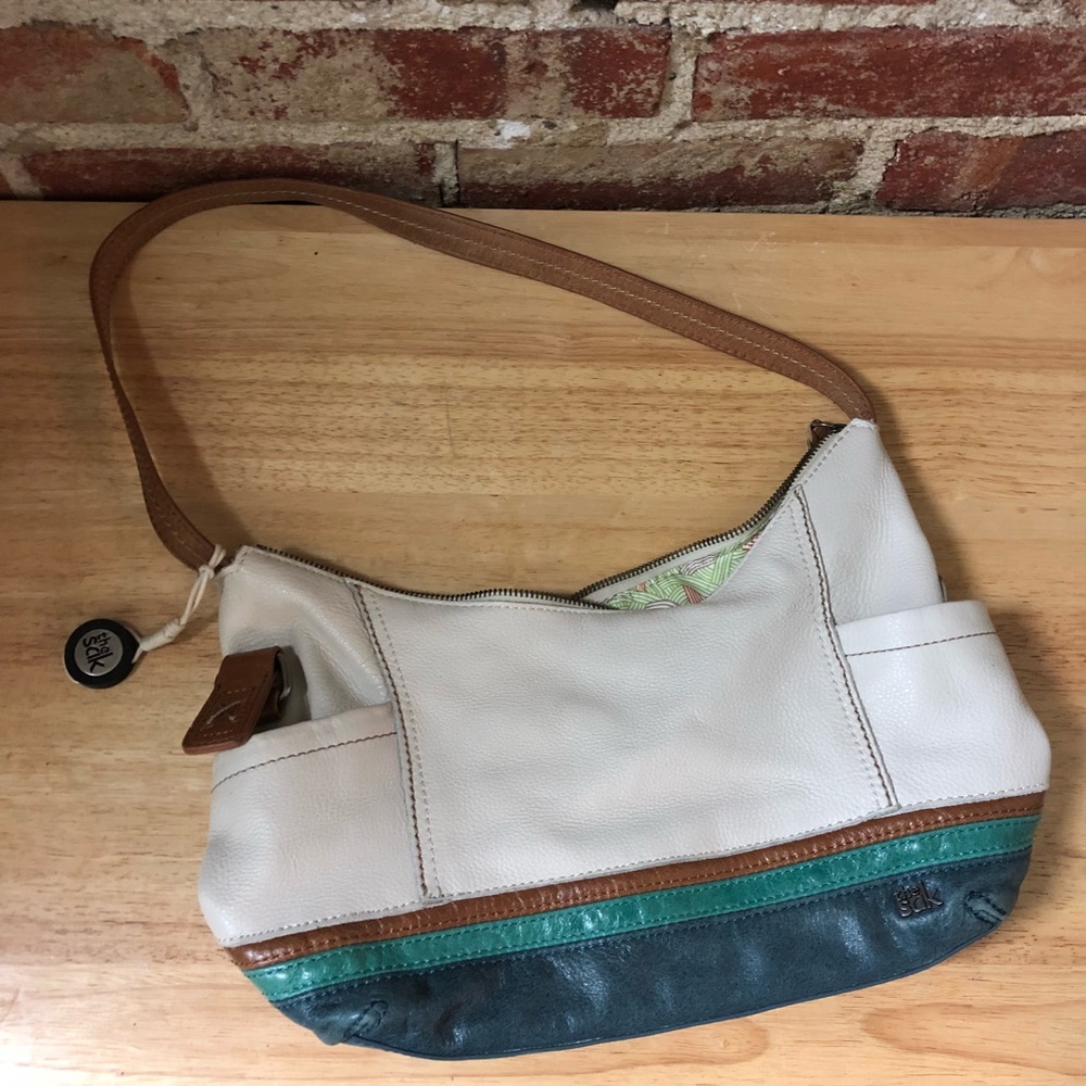 Genuine leather THE SAK cream purse / 💕💕