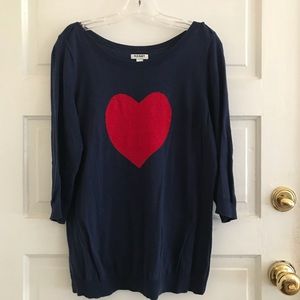Old Navy Heart Sweater
