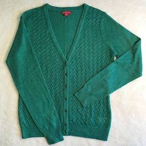Merona Sparkly Holiday Cardigan