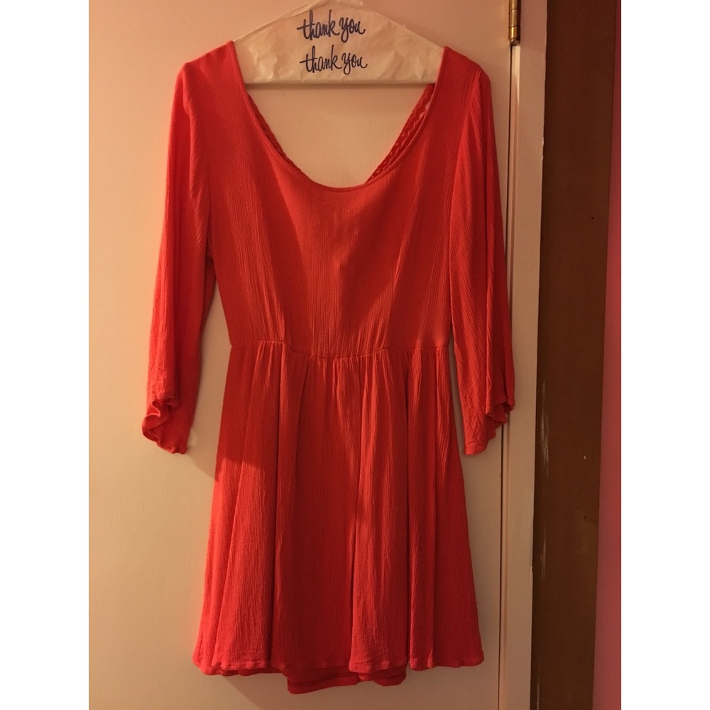 Coral Pink Sundress