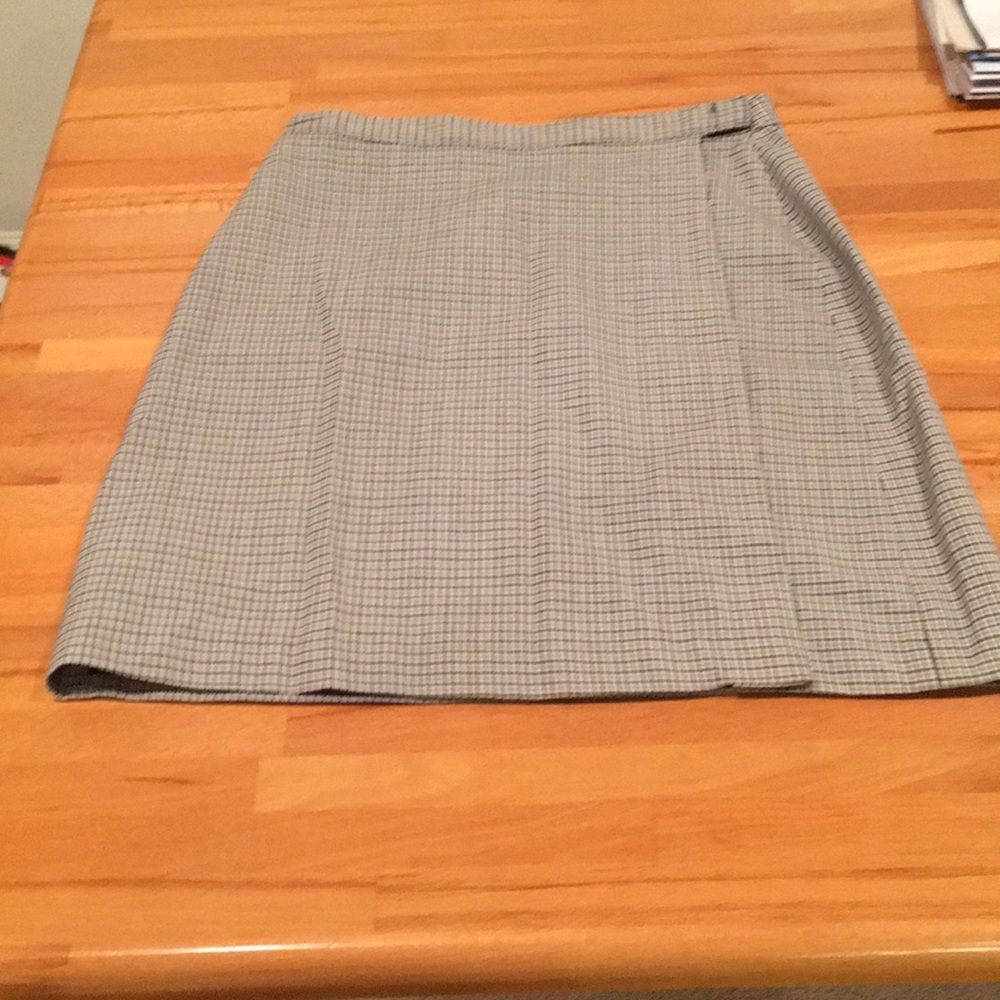 Plaid Gap Skirt