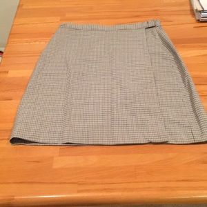 Plaid Gap Skirt