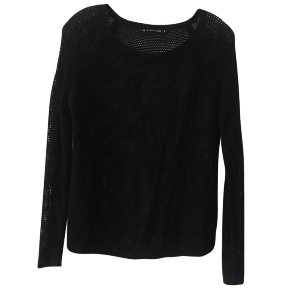 See through sweater