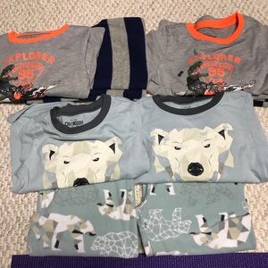 Winter Fleece Pjs Sz 5T