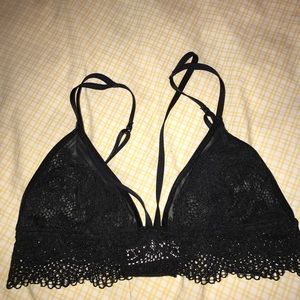 Black bralette