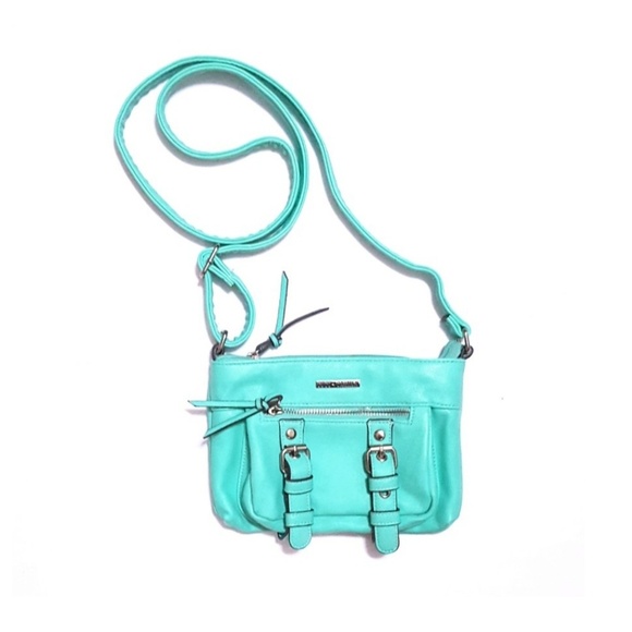 Coco + Carmen Handbags - Coco + Carmen Aqua Blue Crossbody Bag / Purse