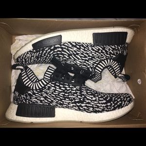 Authentic Supreme x LV x Adidas NMD R1 Red on sale,for Cheap