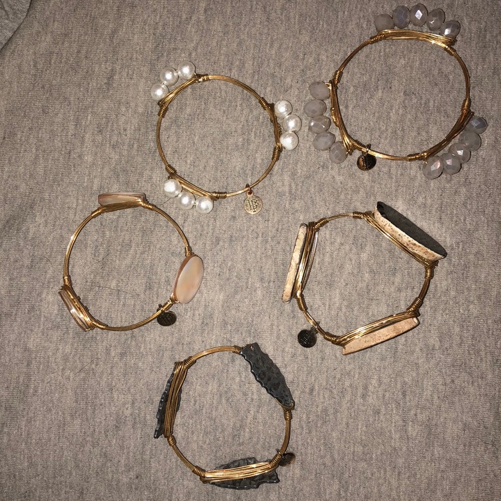 Bourbon and Bowtie bracelets