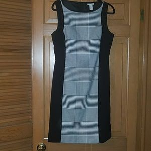 NWT H&M houndstooth sleeveless dress