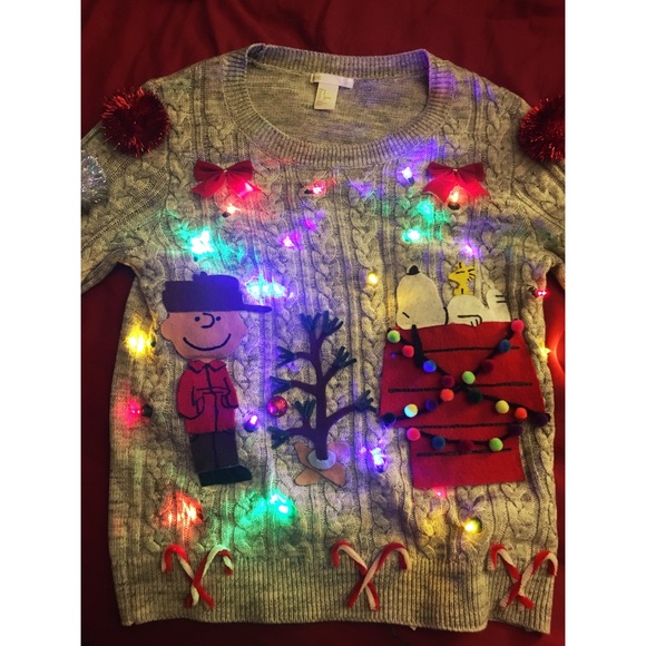 Charlie Brown Ugly Christmas Sweater 