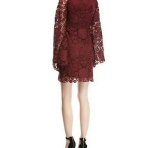 Romeo & Juliet couture BLACK crochet lace dress