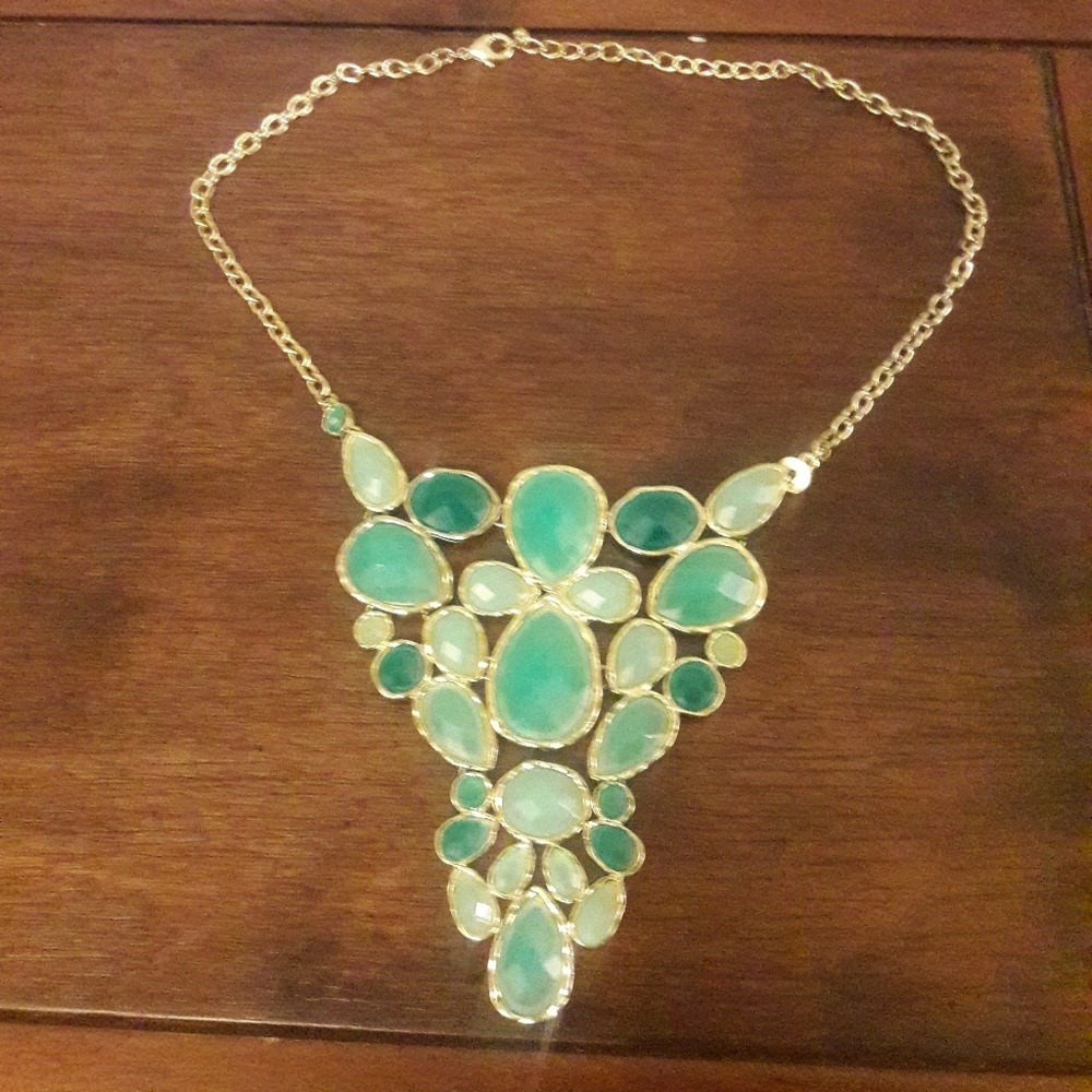 Very pretty multi colored necklace.