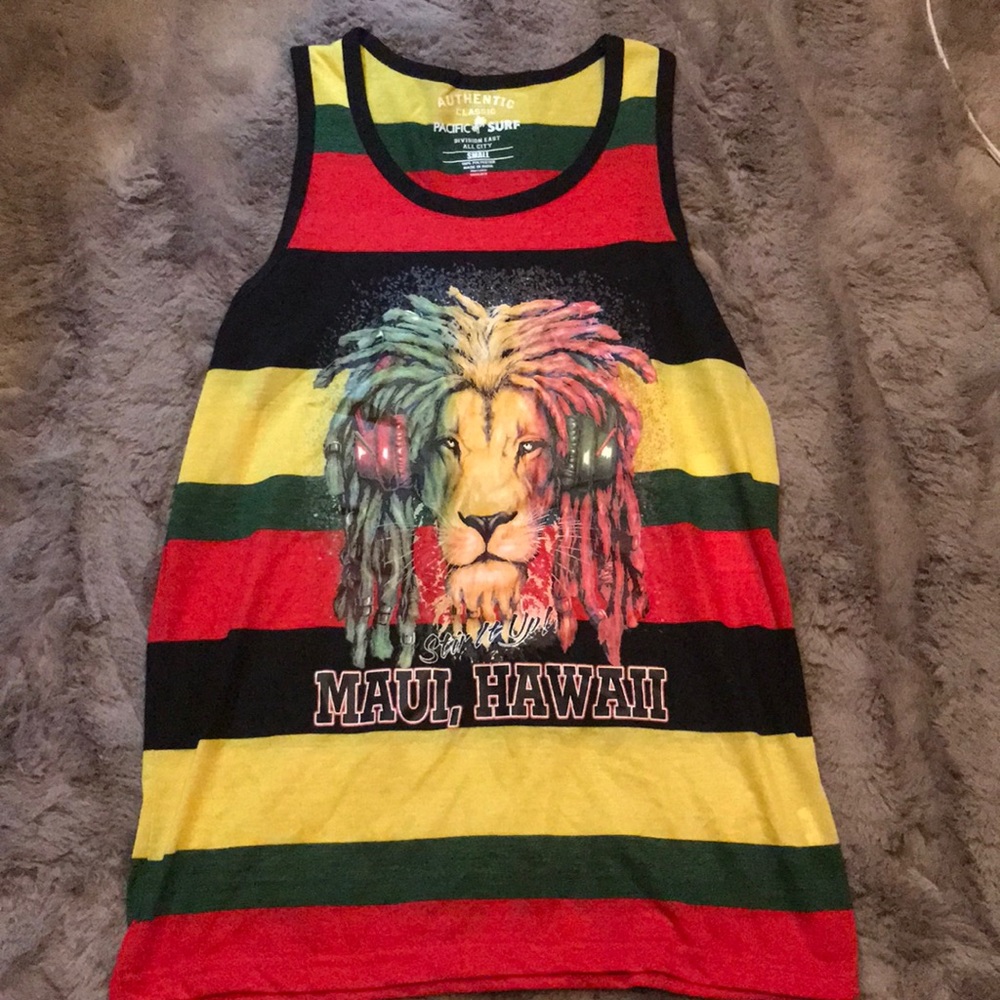 Pacific Surf {Rasta Tank}