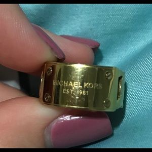 Gold Michael Kors Ring