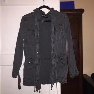 Gray Army/Military Jacket