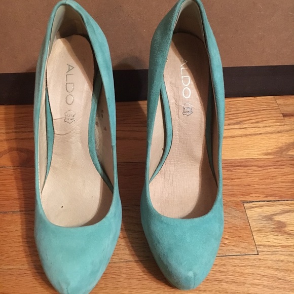 ALDO Suede High Heel Pumps - Picture 3 of 8