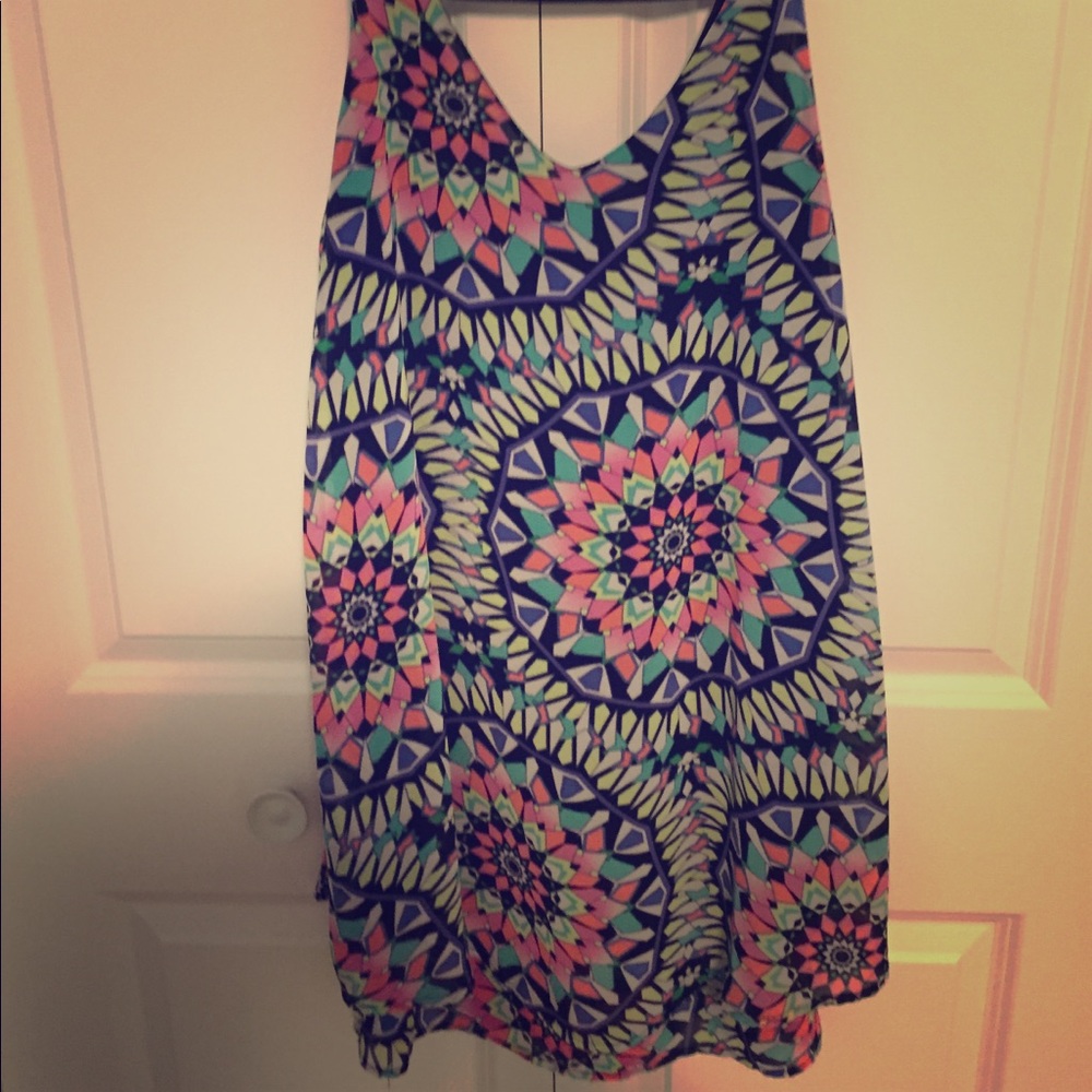 Target colorful tank dress in Medium