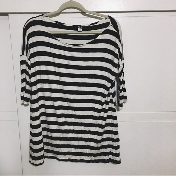 3/4 Sleeve Striped Tunic/Dress | BDG - Picture 1 of 3