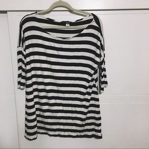 3/4 Sleeve Striped Tunic/Dress | BDG