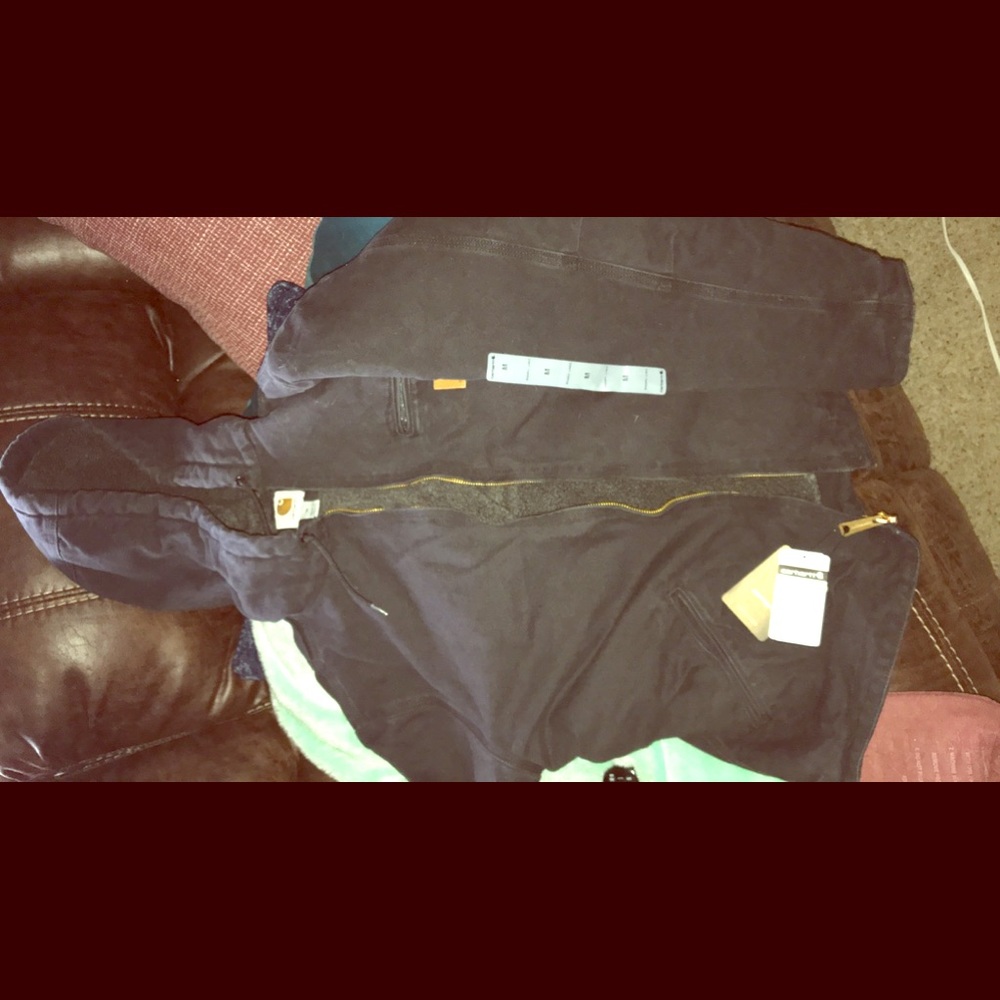 Men’s Black Carhartt Coat
