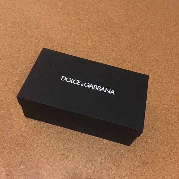 dolce gabbana shoe box