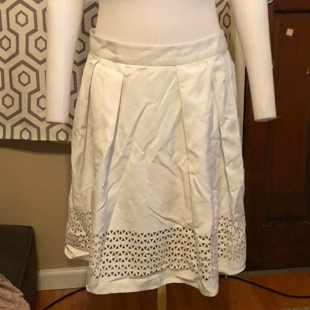 White skirt
