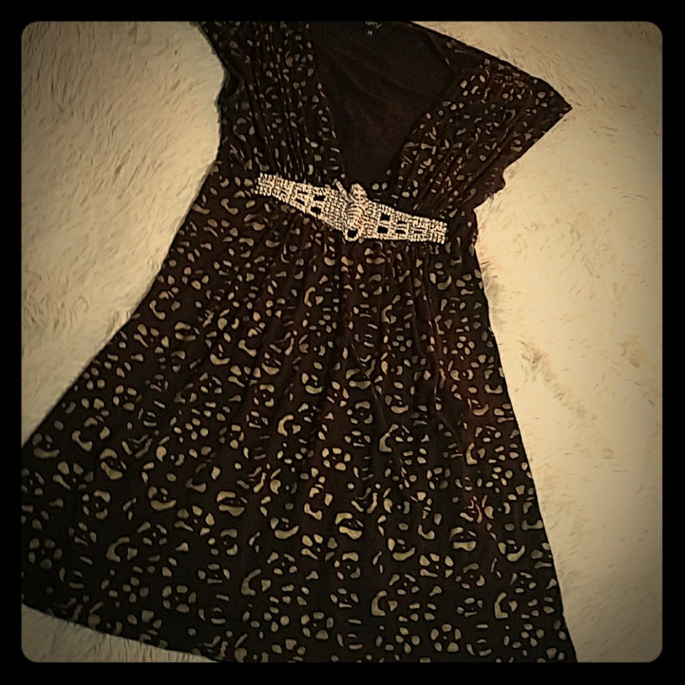 Leopard Sky Dress