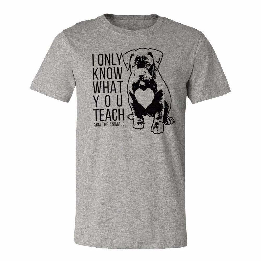 Arm the Animals Pit Bull T-shirt, Unisex