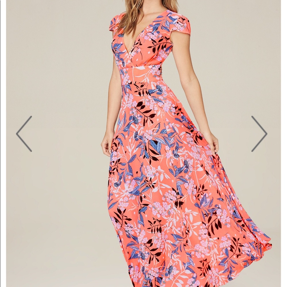 Bebe Floral Maxi dress