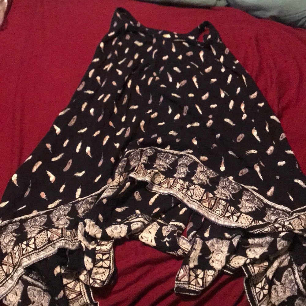 Tank shirt with open back