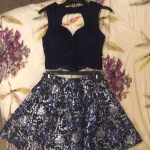 Two-piece (top and skirt) dressy/fun outfit!