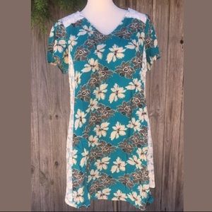 New Umgee Tunic Dress Floral Small Large