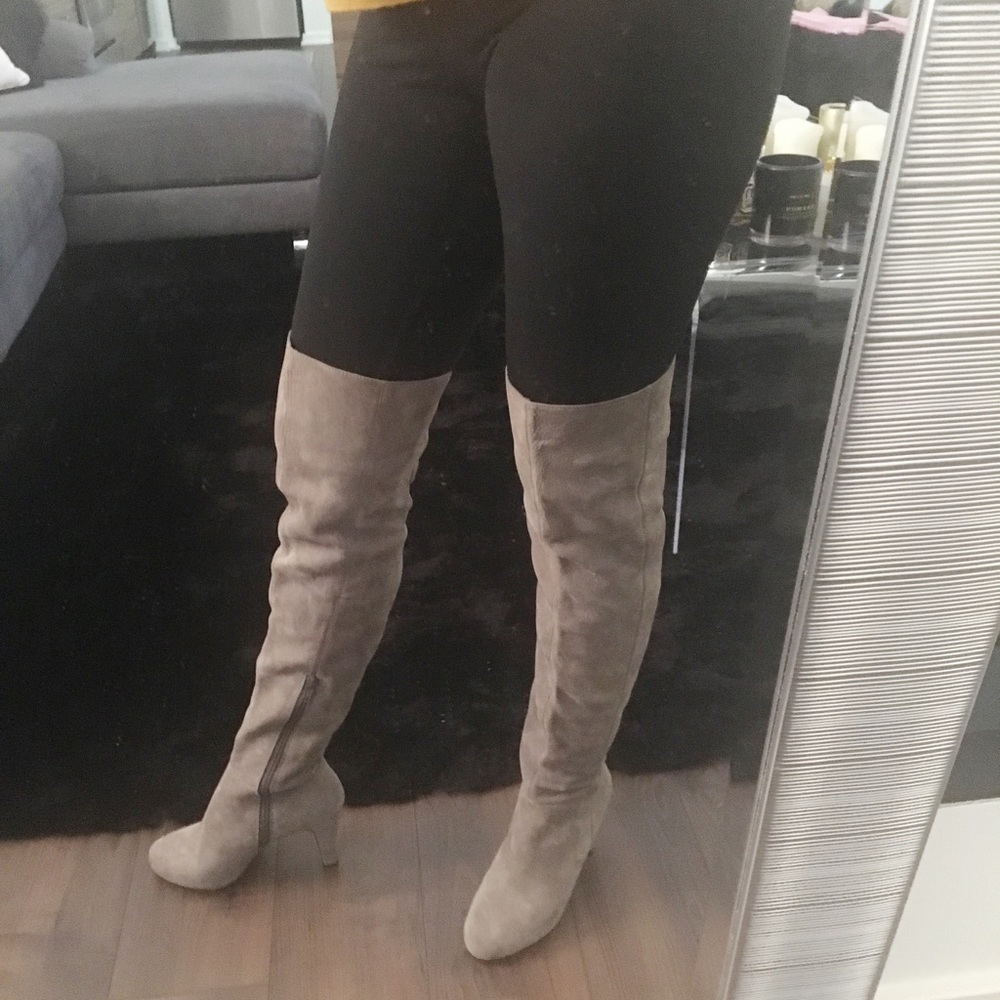 Aldo suede over the knee boots