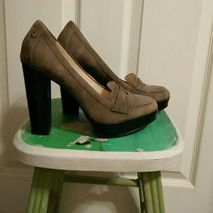 Calvin Klein heeled loafers