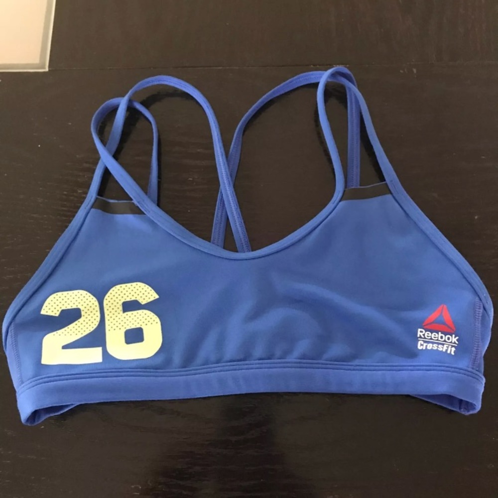 SOLD on Ⓜ️. Reebok Crossfit games sports bra small
