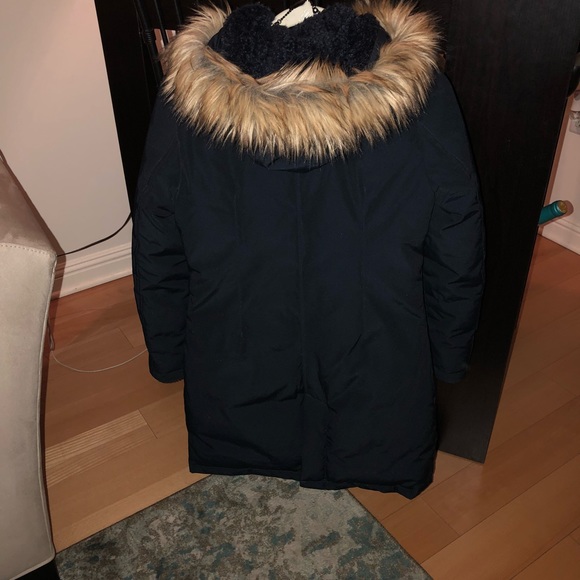 Vince Camuto — Side Belted Faux Fur Anorak - Picture 3 of 5
