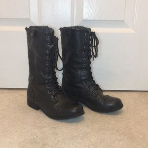 Black Combat Boots