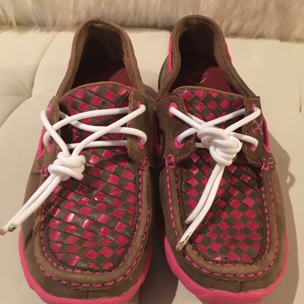 Twisted X Women's Tough Enough to Wear Pink Check