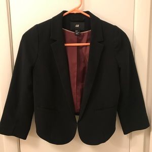 3/4 sleeve length blazer
