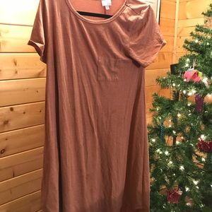 Lularoe Carly Burnt Peach Color