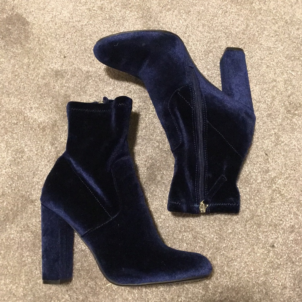 Steve Madden Velvet Booties