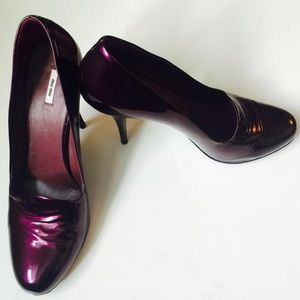 Miu miu Patent Leather "Vernice Mordore" Pumps