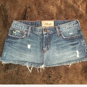 ❤️Hollister denim skirt