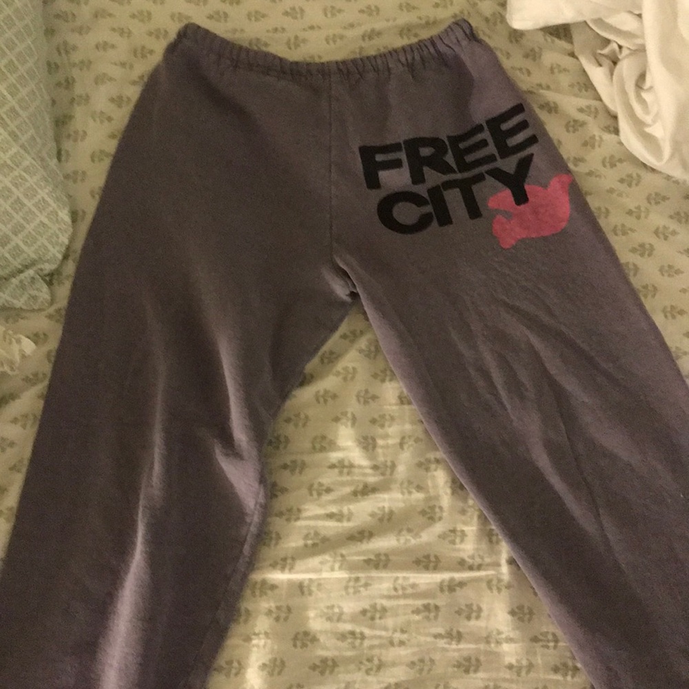 FREE CITY sweatpants, size M