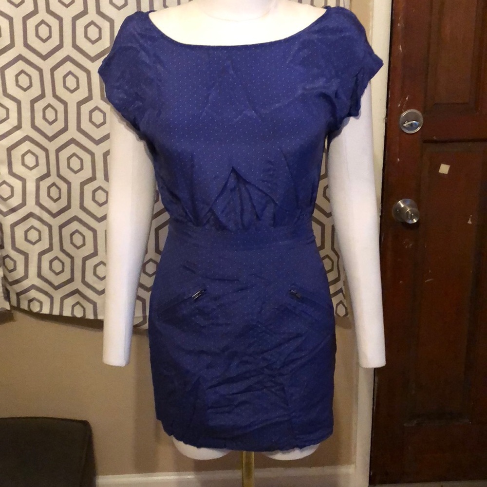 Blue dress